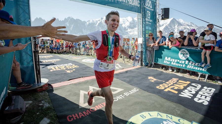 L'Italien Davide Magnini a remporté à 22 ans le Marathon du Mont-Blanc 2019