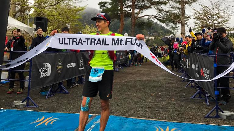 Xavier Thévenard a commencé sa saison de trail par une victoire au Mont-Fuji Japon - Photo : UTMF