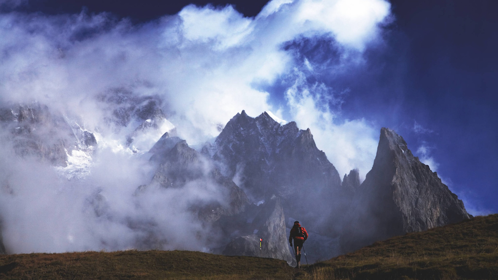 L'une des images de marque de l'Ultra-Trail du Mont-Blanc cette année - Photo : Ultra-Trail du Mont-Blanc