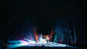 Trail de la nuit polaire