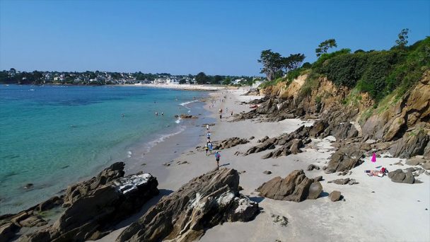 Sur le parcours du Trail du Bout du Monde en Bretagne
