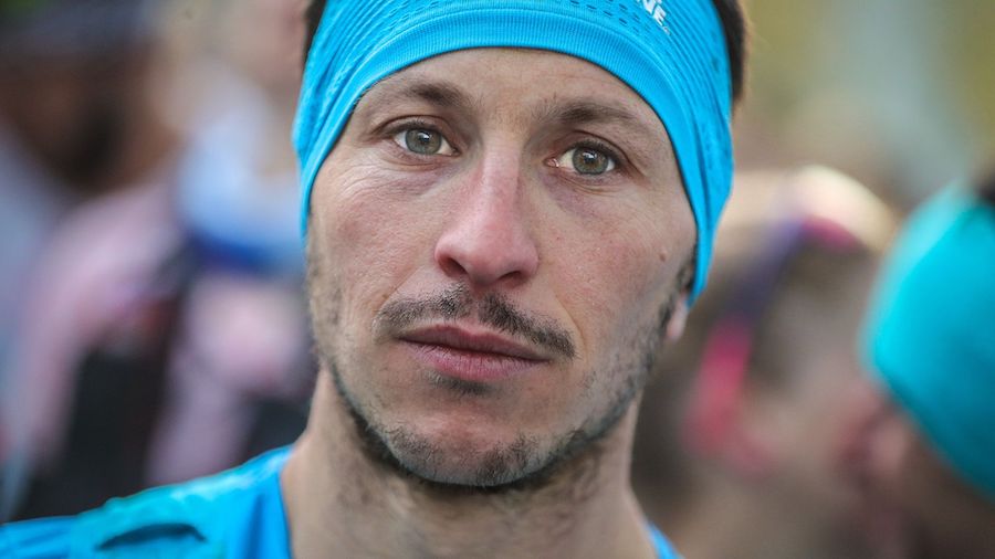 Le champion de trail français Nicolas Marti