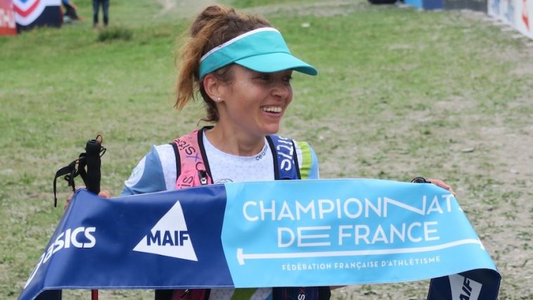 Sarah Vieuille est redevenue championne de France de trail en 2019 après sa victoire au Trail de Méribel (51 km,  m D+)