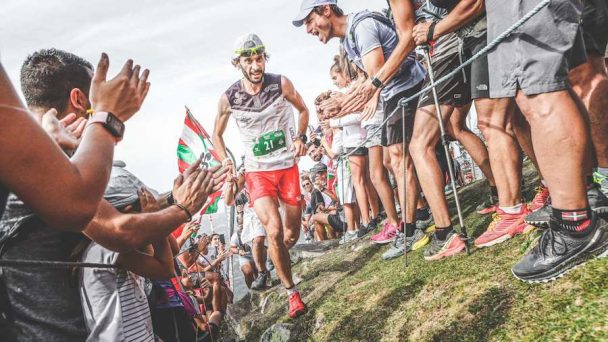 Thibaut Baronian sur la Skyrhune 2018 au Pays basque