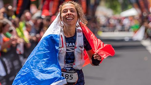 Blandine L'Hirondel a remporté le championnat du monde de trail 2019 au Portugal