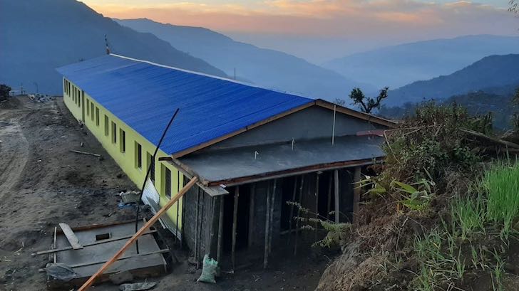 École au Népal