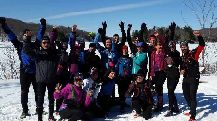 Groupe de coureurs