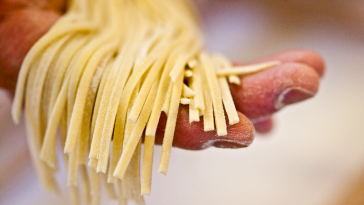 pâtes glucides