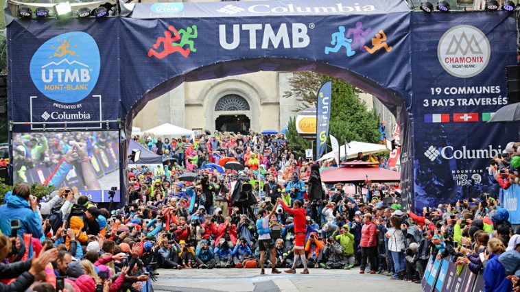 François D'Haene et Kilian Jornet à l'arrivée du mémorable UTMB 2017