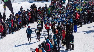 foule pentathlon spectateurs 2020 depart