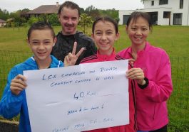 coureurs Pignada famille
