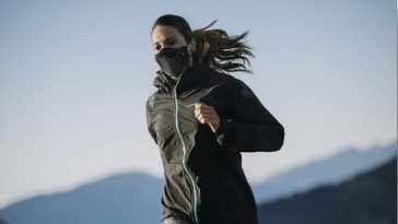 coureur masque