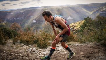 Sébastien Spehler lors du Grand Trail du Festival des Templiers 2017