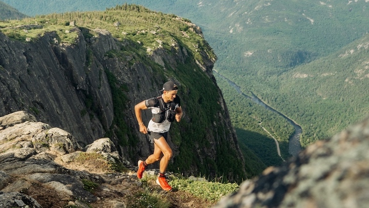 Mathieu Blanchard s'est notamment entraîné dans le parc des Hautes Gorges de la rivière Malbaie