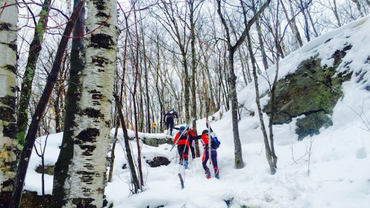 course de ski