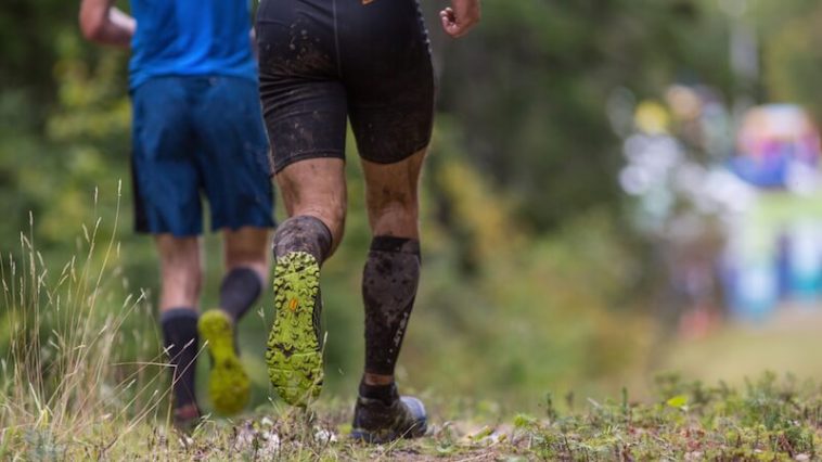trail course pieds
