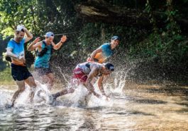 Les meneurs du Coastal Challenge lors de la dernière étape