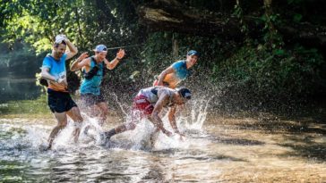 Les meneurs du Coastal Challenge lors de la dernière étape