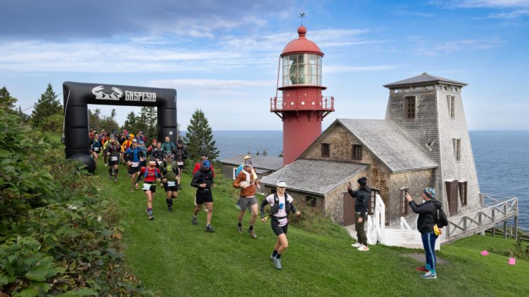 1ère édition de l'Ultra-Trail Forillon (2023) - Photo : Événements Gaspesia